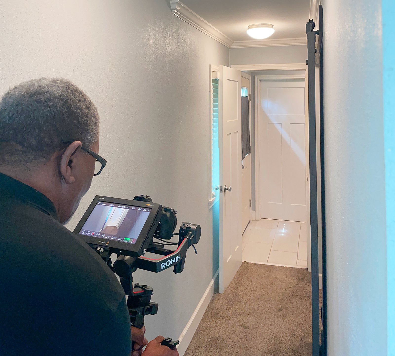 Me Shooting Real Estate Video